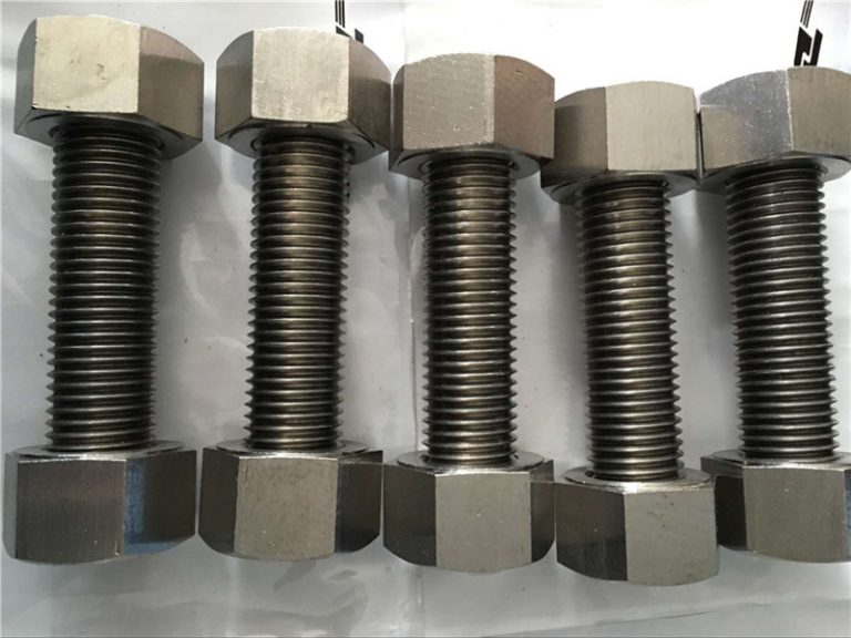 nikel ərintisi 400 en2.4360 tam qoz-fındıq bərkidici çubuq