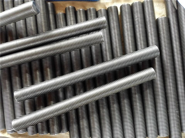 incoloy ərintisi 800 / 800h / 800ht tam iplik çubuğu