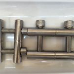 ansi 316ti / en 1.4571, 317l / en 1.4438 paslanmayan polad hissələri birləşdirən çubuq seriyası